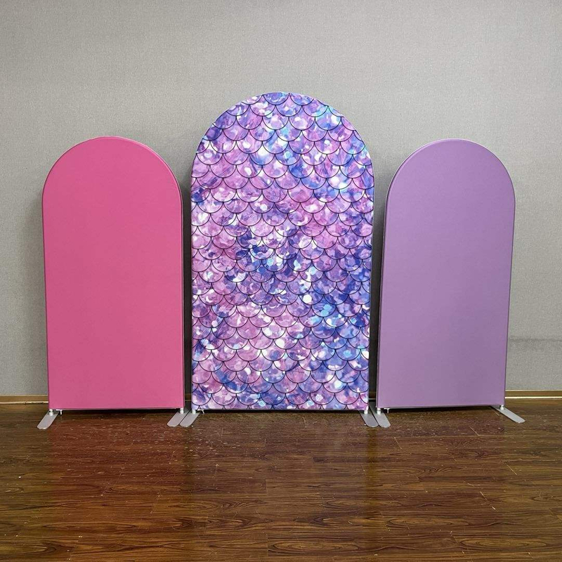 Bright Color Decoration Frame Supplies Wedding Arch Fabric Frame Stand Wall Backdrop