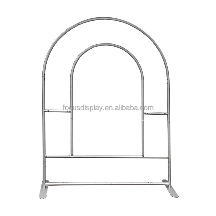 Arch Balloon Backdrop Circle Arch Cover for Wedding Open Arch Backdrop Stand