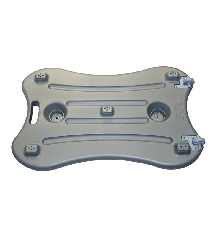 Double sided outdoor illuminated aluminum alloy sidewalk sign with wheels