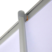 High quality Aluminium roll up stand banner, economic aluminium banner, advertising display banner