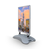 Best outdoor pavement sign for chain supermarket advertising