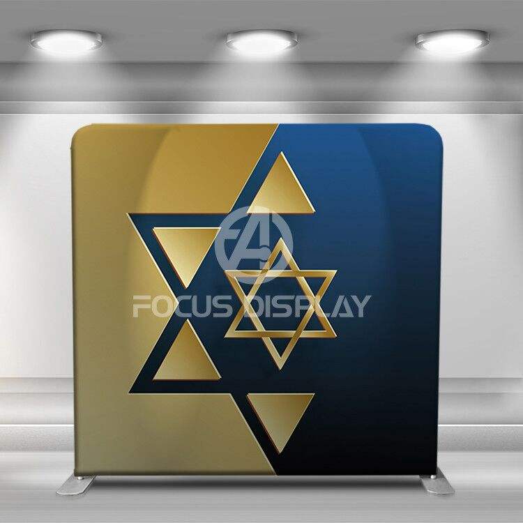 8ft straight frame only advertising tension fabric exhibition display stand photobooth backdrop pillow tension Wall