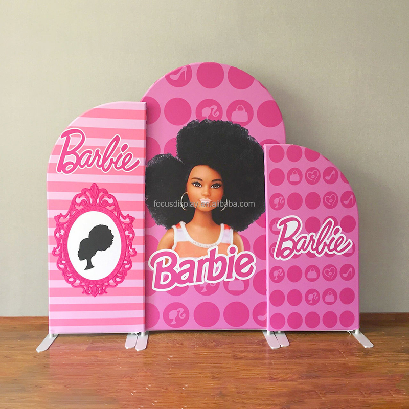 Solid Color Children Birthday Party Decoration Chiara Arch Cover For Wedding Half Arch Frame Backdrop