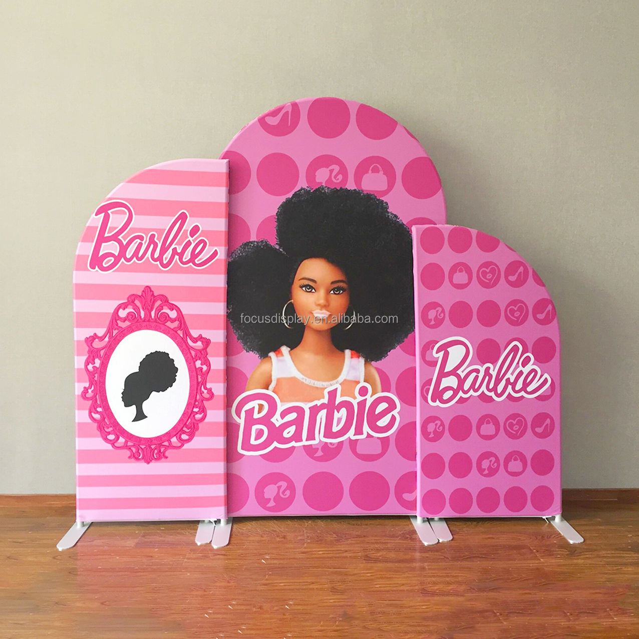 Solid Color Children Birthday Party Decoration Chiara Arch Cover For Wedding Half Arch Frame Backdrop