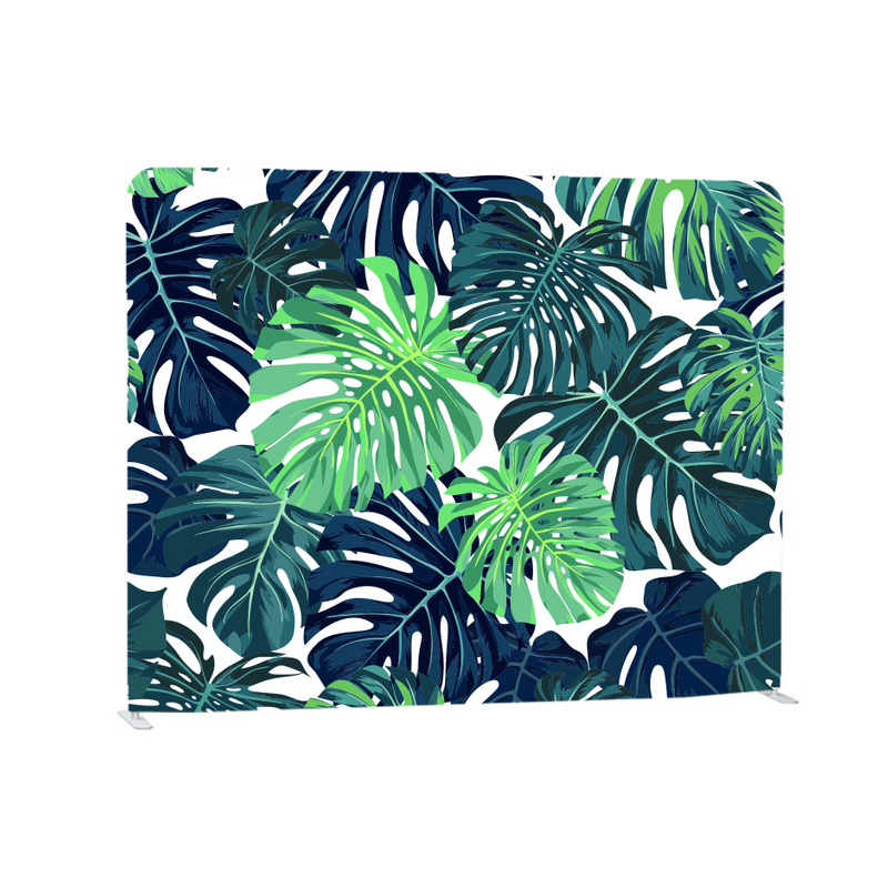 Wall tube stand free standing custom printing backdrop with tension fabric backdrop display wall