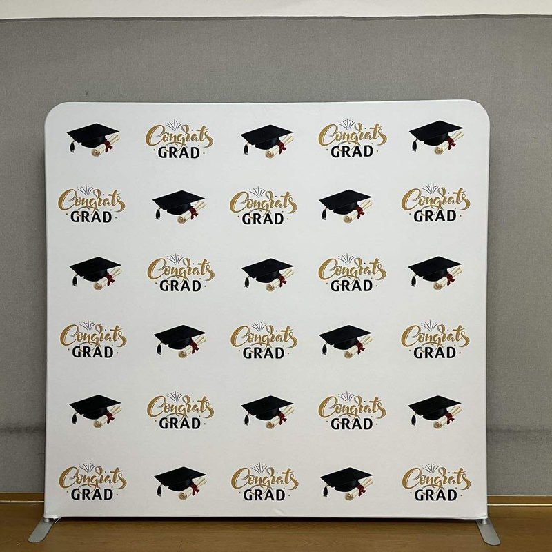 10*8ft Lightweight Straight Graduation Tension Display Background graduation tension fabric display