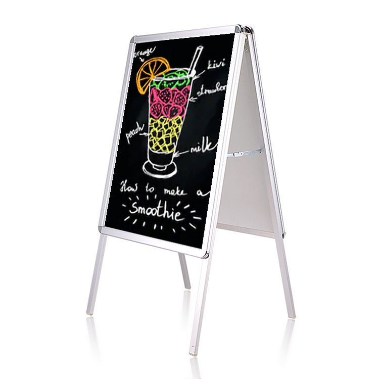 Outdoor high quality menu display stand a frame advertising boards