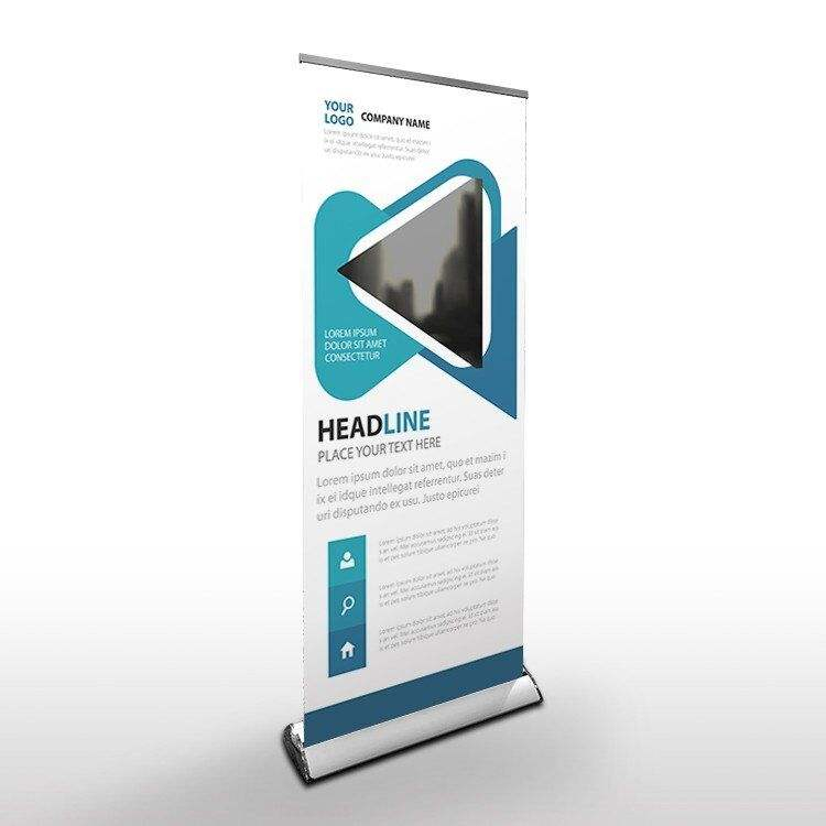 New products Simple display advertising custom design banner aluminum cheap roll up stand mpop up banner display stand