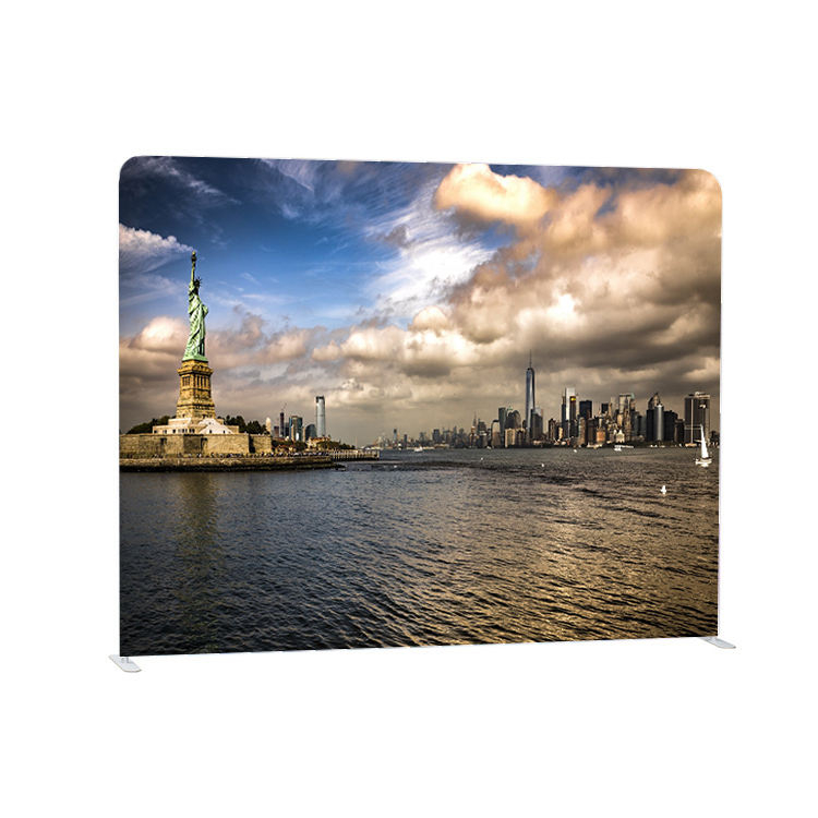 8ft Costom Printing Fabric Backdrop Pillow Case Ez Tube Display