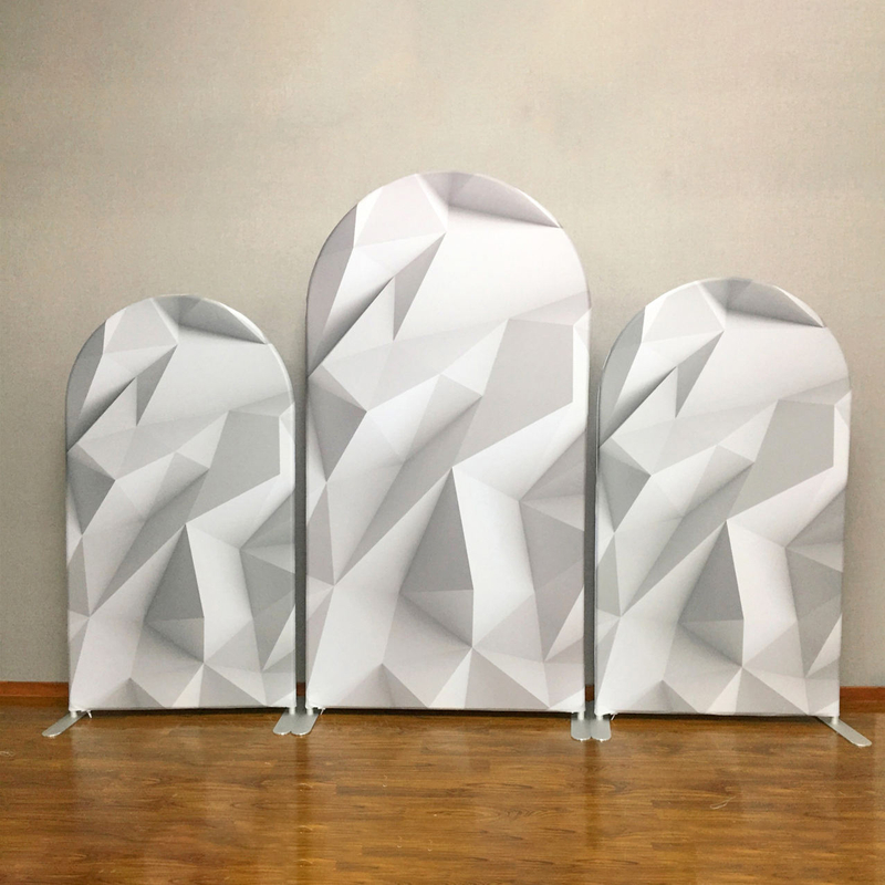 New design custom printing birthday wall backdrop cover for parties