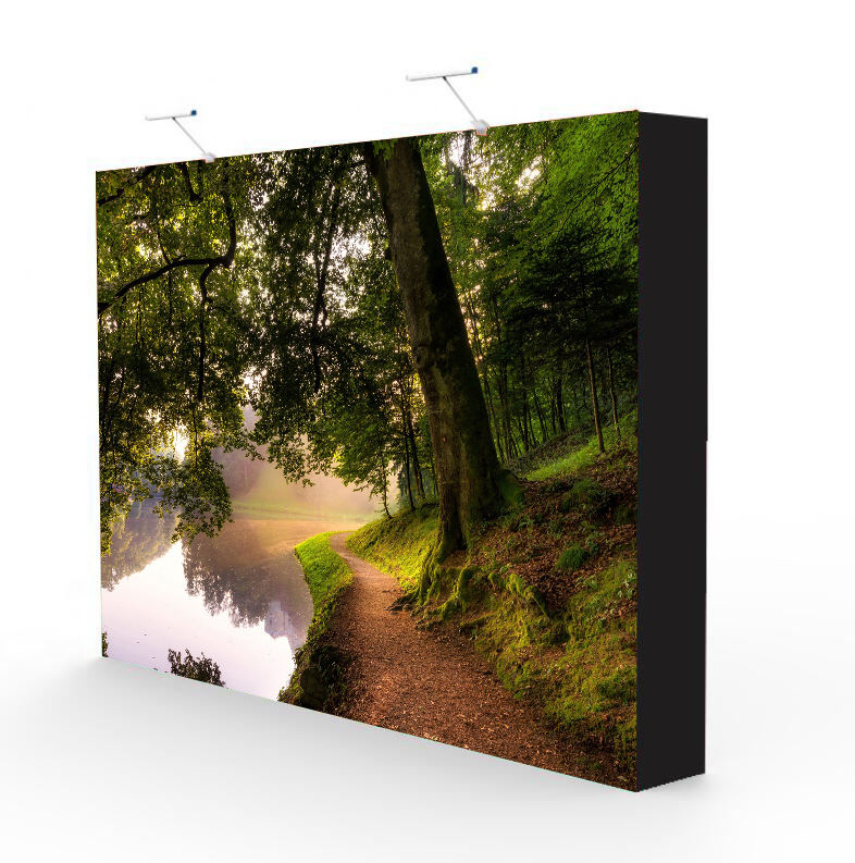 Portable and easy set up advertising straight Display Stand for Aluminum Pop Up Banner Backdrop