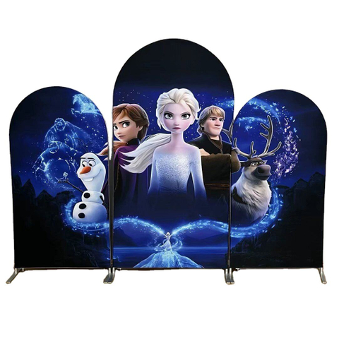 Solid Color Children And Kids Birthday Party Decoration Chiara Arch Cover For Wedding Half Arch Frame Backdrop