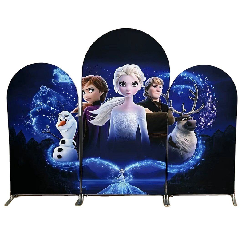 Solid Color Children And Kids Birthday Party Decoration Chiara Arch Cover For Wedding Half Arch Frame Backdrop