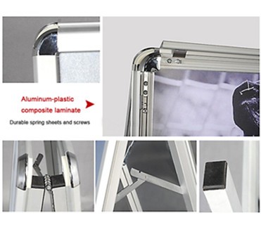 luminum folding A frame sign