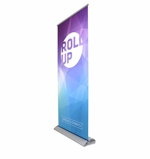 High quality Aluminium roll up stand banner, economic aluminium banner, advertising display banner