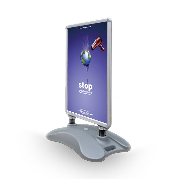 Wholesales outdoor street path water-filled base pavement signs A board