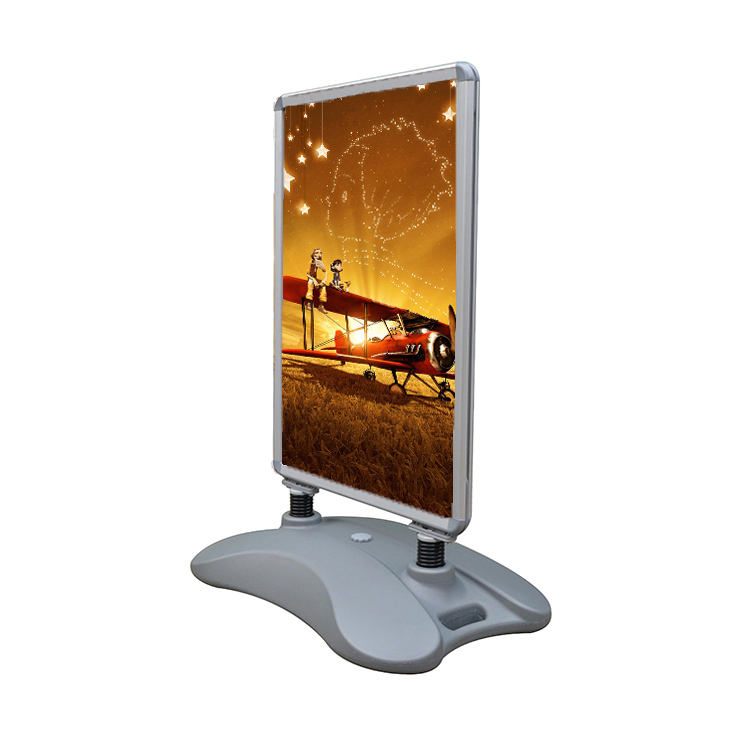 A1 silver aluminum profile snap frame outdoor aluminum profile advertising board