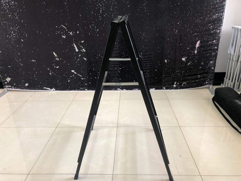 32mm Aluminum double sided pavement A frame sign, A small board snap frame stand