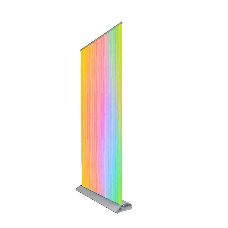 Customized easy aluminum display stand indoor and outdoor roll up banner backdrop display