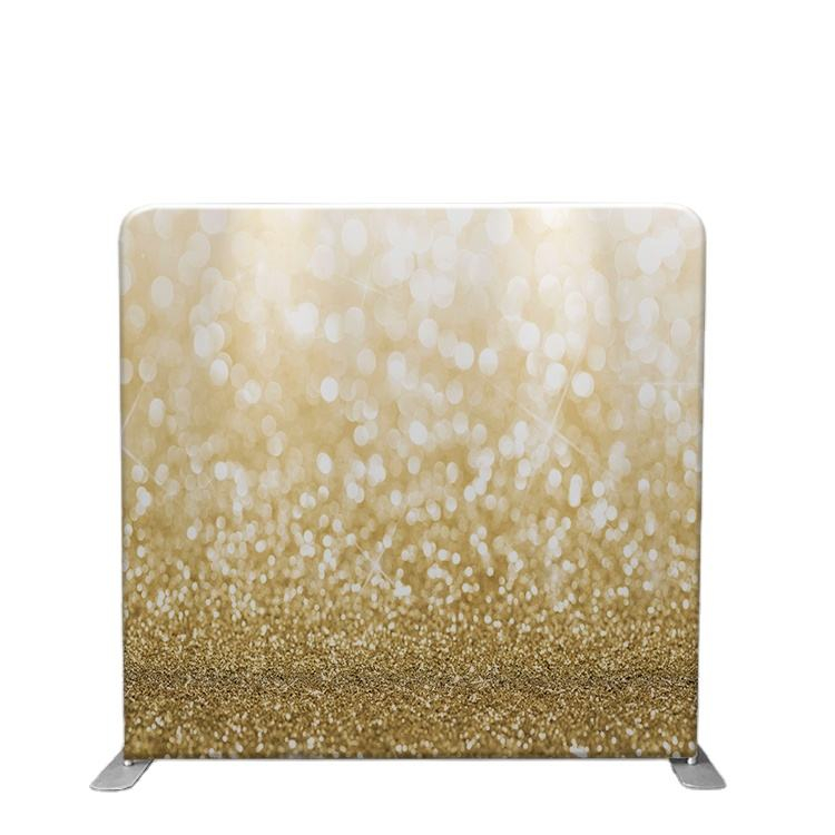 8ft Collapsible aluminum frame custom tension fabric pillowcase backdrop trade show portable photo booth backdrop