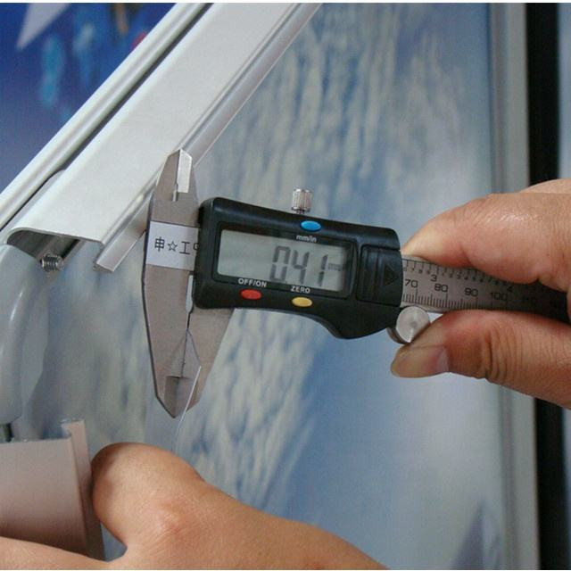 A1 high quality aluminium pavement poster board for outdoor pavement sidewalk signs