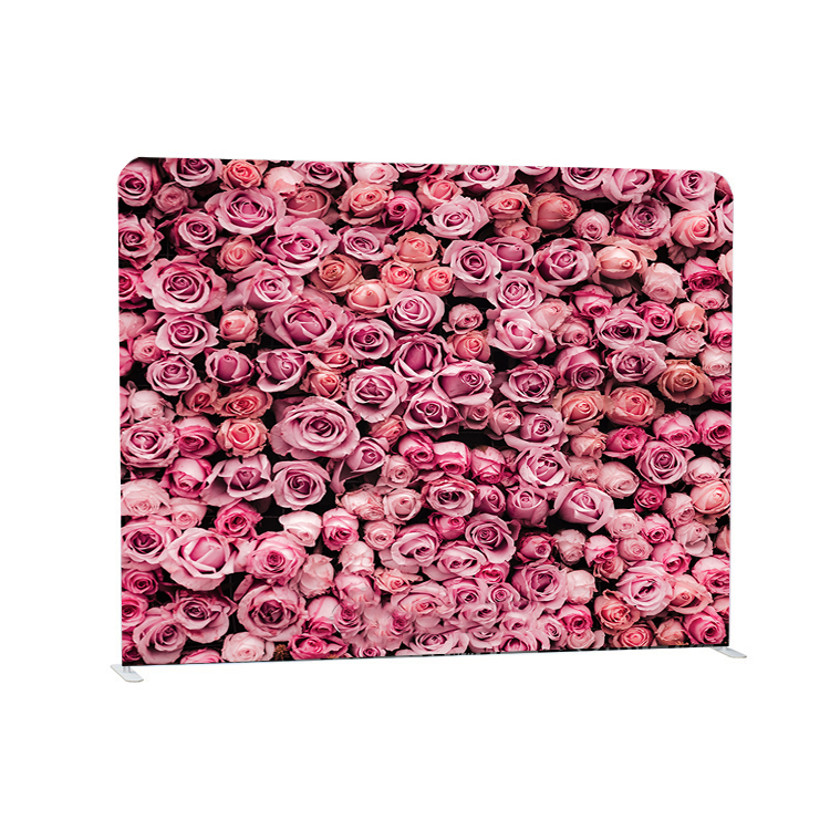 Customized straight full color tension fabric photo background photography backdrop