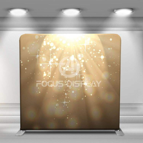 10 ft Aluminum tube stand tension fabric backdrop events planner party decoration photo booth