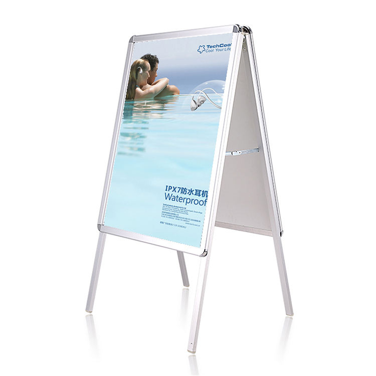 Wholesale high quality aluminum digital rotating a board sign