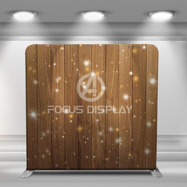 Aluminum tube stand tension fabric party events decoration washable pillowcase backdrop
