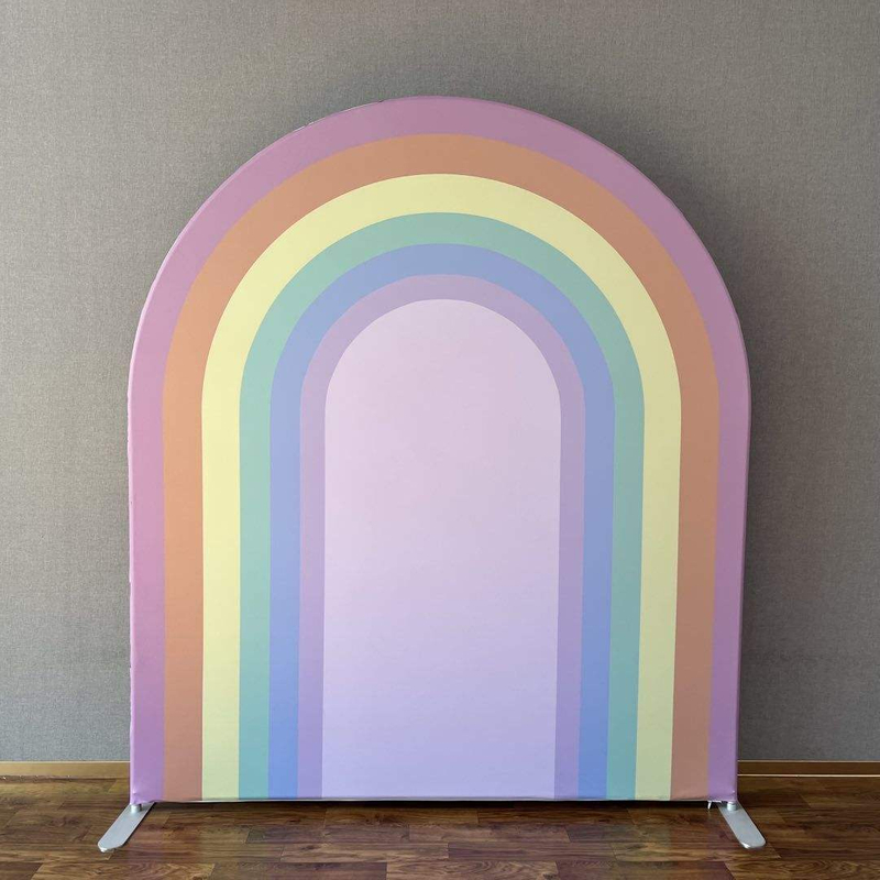 Single Fashion Half Arch Frame for Wedding or Birthday Party Aluminum Frame Arch Backdrop Stand