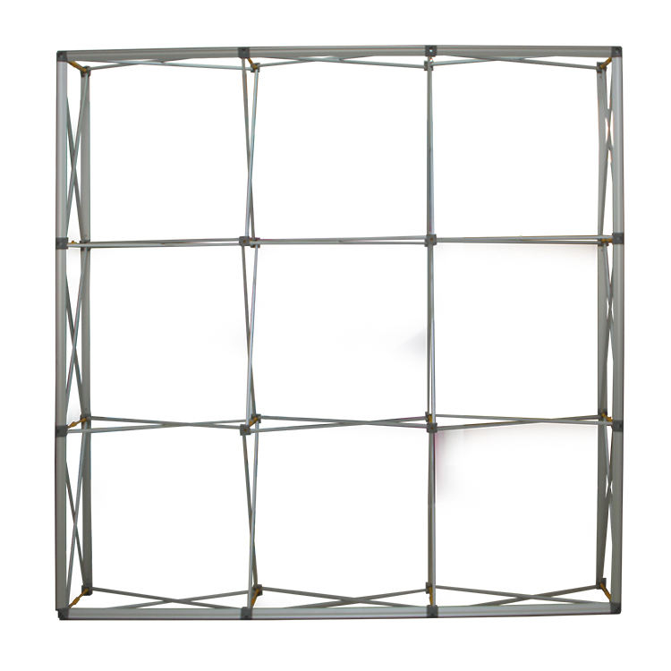 3*3 fabric backdrop aluminum SEG pop up display for trade show