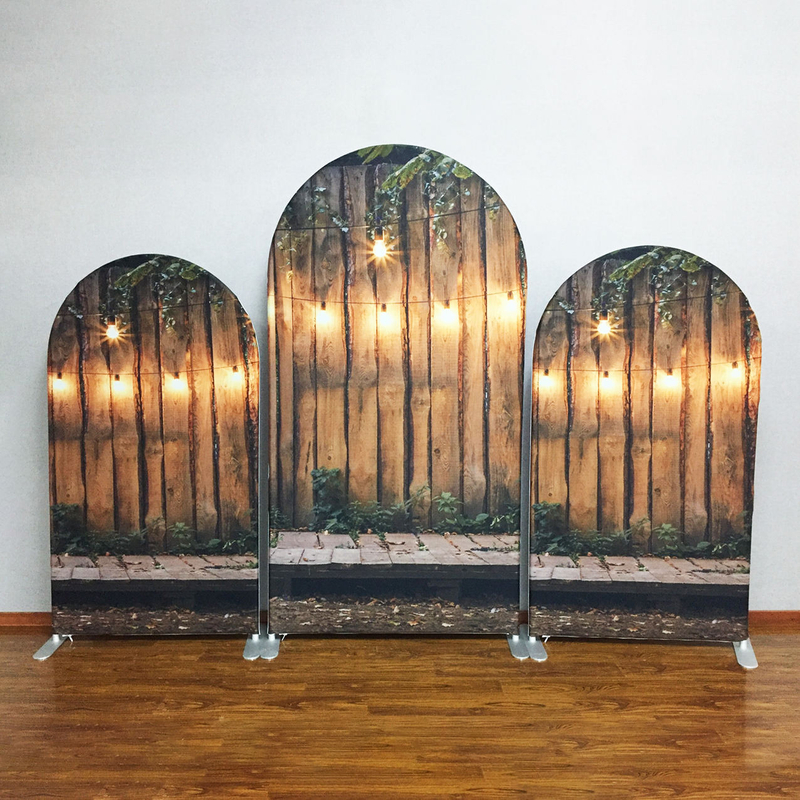 5ft 6ft 7ft Aluminum Arch Frame Wedding Arch Stand Fabric Backdrop