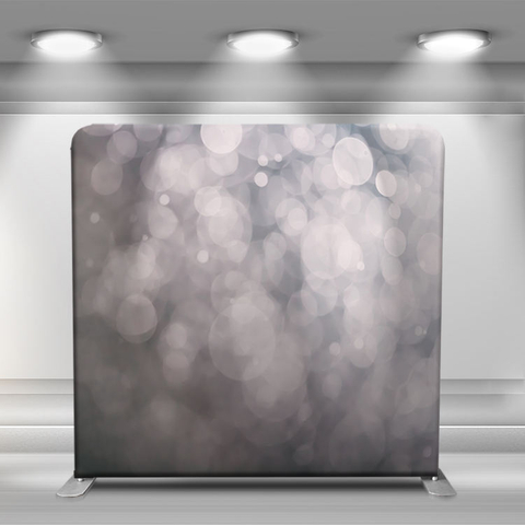 Portable aluminum tube stand custom double side tension fabric party wedding wall pillow case cover photo booth backdrop