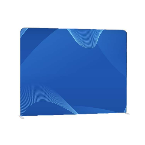 Standard portable 8ft aluminum frame pillow case tension fabric event custom backdrop stand for photo booth