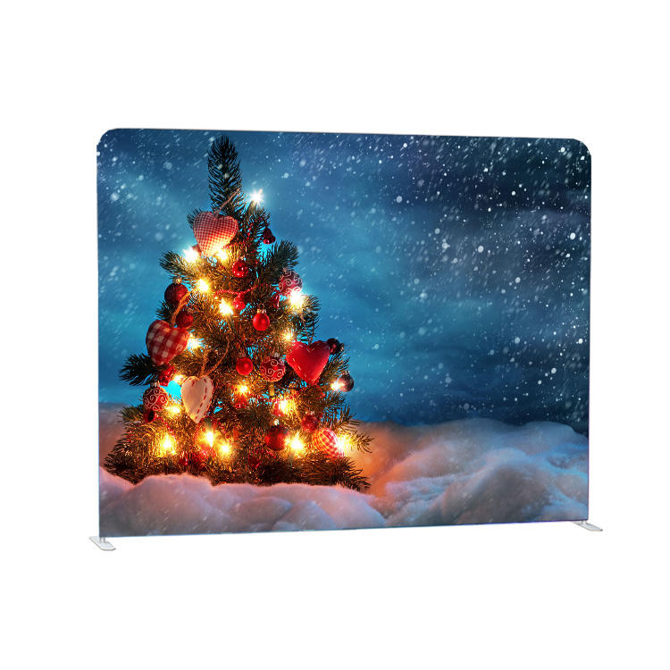 dye sublimation printing tension fabric photobooth pillow case photography backdrop