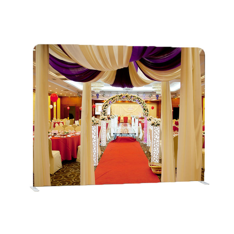 10*8 Wedding Photo Booth Backdrop Stand With Easy Install Aluminum Frame