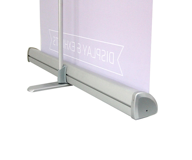 Triangle aluminium roll up banner, retractable stand banner, portable roll up stand banner
