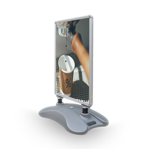 Factory hot sale sidewalk signs waterproof poster outdoor display