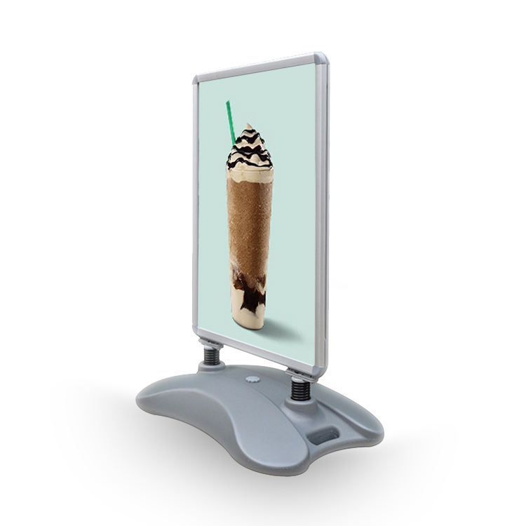 Best selling pavement sign double sided advertising boards for coffee shop