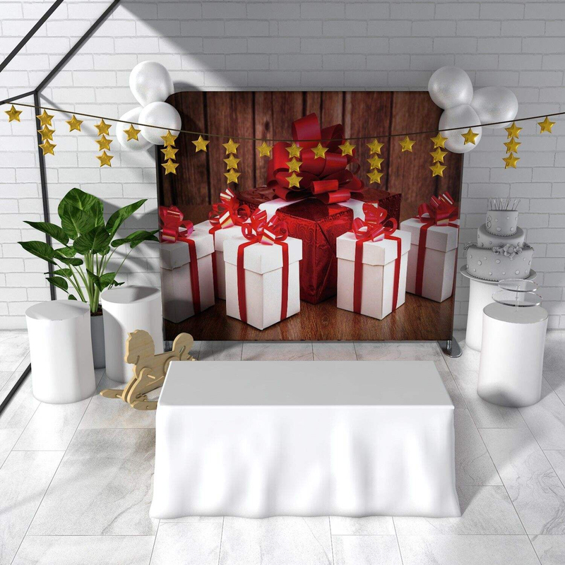 8*8ft Collapsible Aluminum Frame Stand Pillow Case for Birthday Party Decoration 360 PhotoBooth Backdrop Display