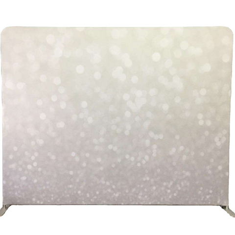 Custom portable straight tension stretch custom photo booth background stand