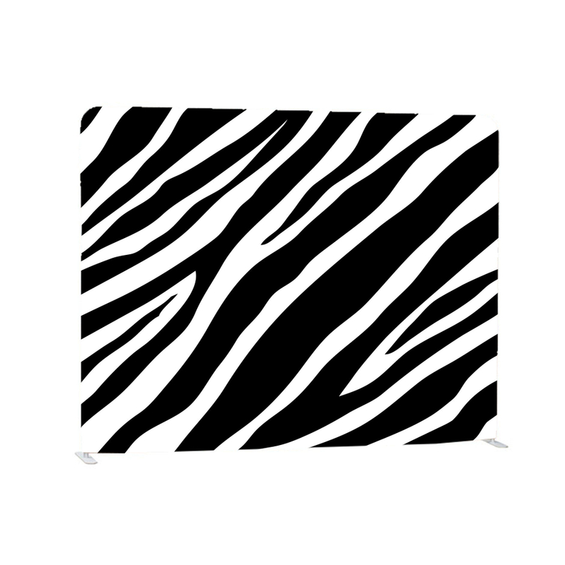 20ft wide awesome straight tension fabric pillow case custom backdrop stand