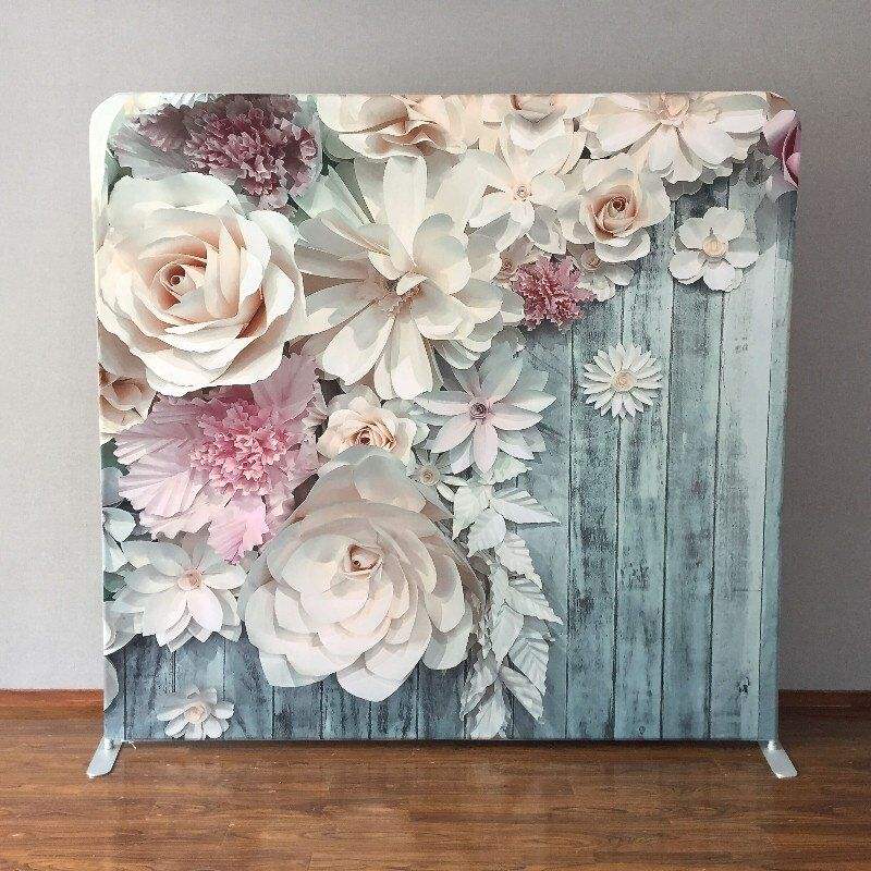 Formulate Tension Fabric Pod Collapsible Display Tension Backdrop Tension Wedding Background For 360