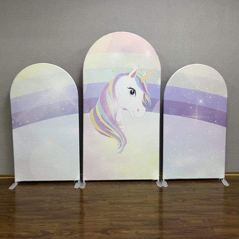Collapsible aluminum frame party event decoration fancy wedding backdrop wall