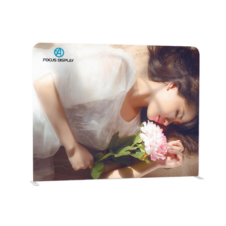 10ft Straight Shape Reusable Photography Advertising Photo Booth Custom Backdrop Display Stand