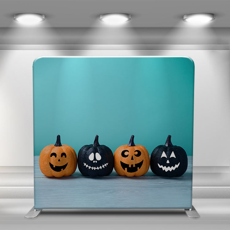 10ft Portable trade show back wall diy pillow case backdrop photography background for Halloween