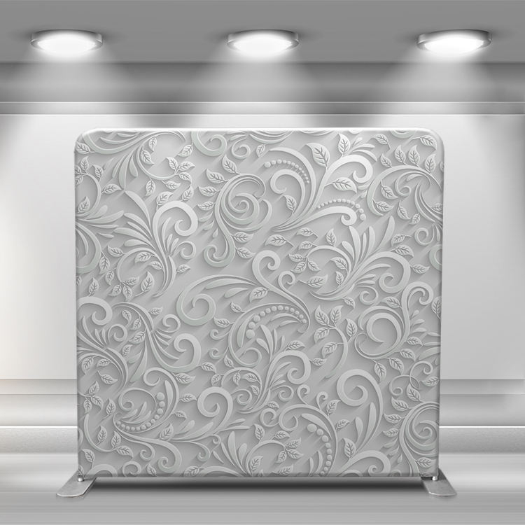 10x8 ft custom full printing tension fabric pillow case photo booth tube straight wall event photography backdrop stand