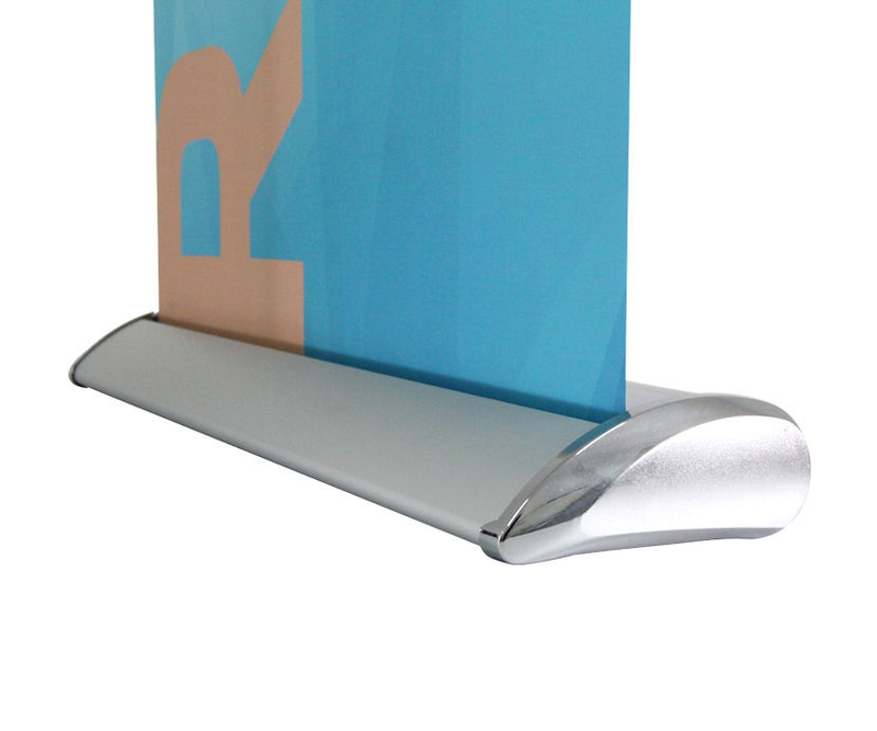 Retractable banner stand, roll up stand banner, aluminium roll stand banner