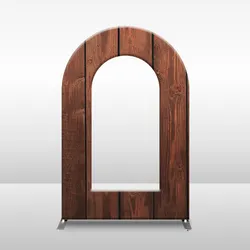 Hollow Arched Cover Aluminum Tube Frame Design Background Birthday Wedding Party Background Frame wall