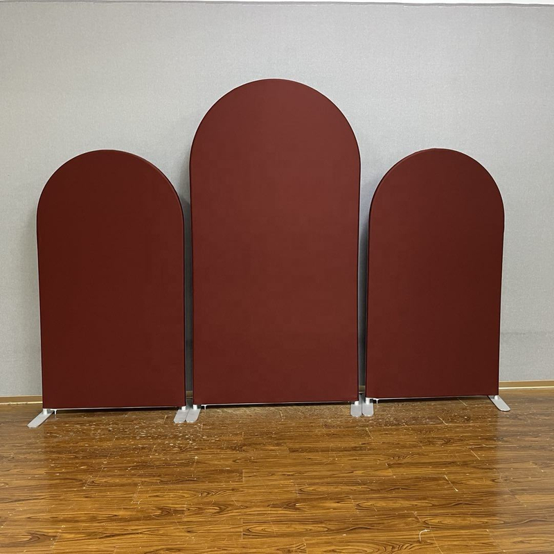 Arched Backdrop Stand for Birthday Party Wedding Decoration 3 Arch Panel Baby Shower Backdrop